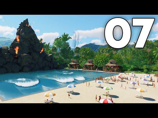 Planet Coaster 2 - Part 7 - Building a Wave Pool