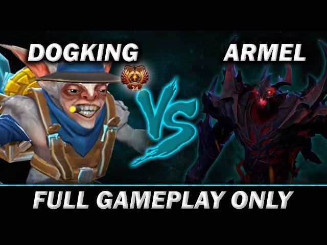 DOGKING RANK IS HIGHER THAN PRO PLAYER! DOGKING MEEPO VS SF ARMEL -Meepo Gameplay#887