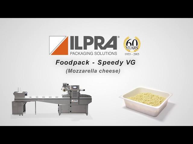 Ilpra Tray Sealer machine - Speedy VG - Mozzarella packaging