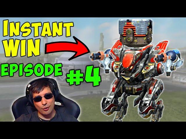 Perfect INSTANT WIN Episode #4 - War Robots Extreme SKill Gameplay WR