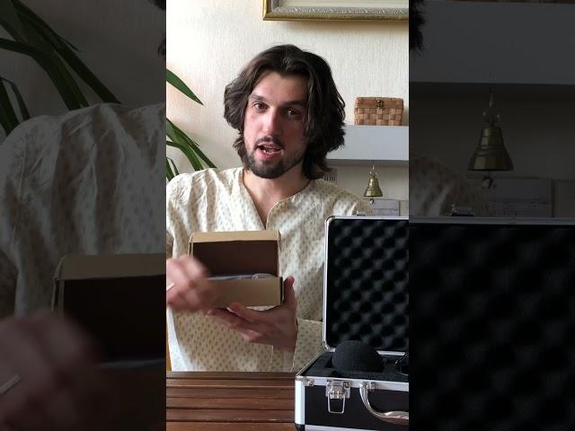 Распаковка призов от Studio Day шаг 3 – микрофон MICE A6 PRO и аудиоинтерфейс Wrugste GV AR005