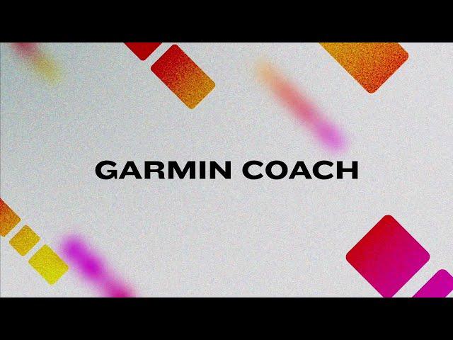 Garmin Coach for Runners | Garmin