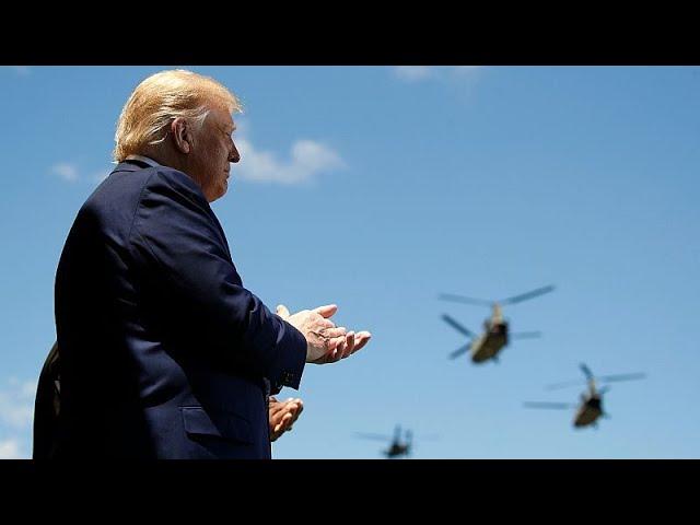 "С днем рождения меня!" Идея военного парада в честь дня рождения Трампа вызвала недоумение и шутки