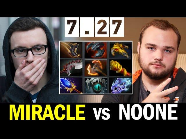 MIRACLE vs NOONE on 7.27 Meta — 29 Kills Raid Boss Epic Game