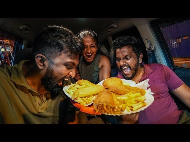 පාළුවට ගිහිපු කොළඹ  Mid night food hunt ‍️