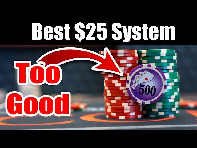 Best Craps System for $25 Tables ($500 WIN)