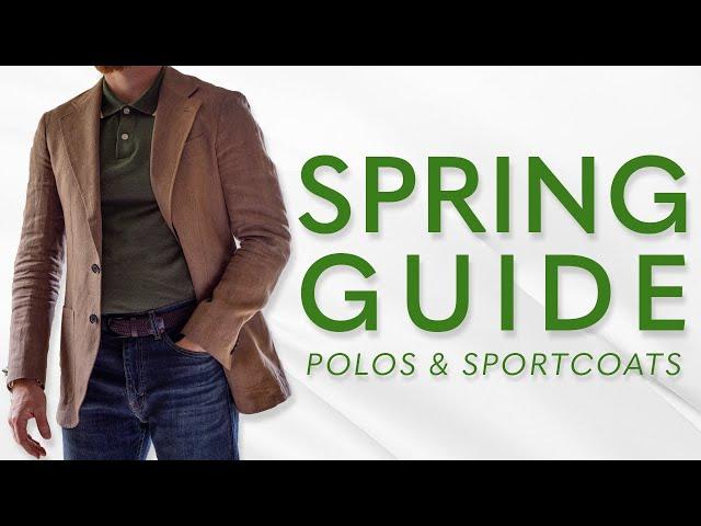 How To WEAR Sportcoats With Polos I Spring Guide