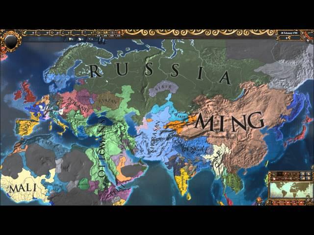 EU4 Timelapse: The World with Global Western Tech