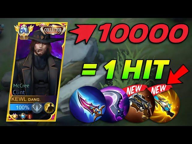 BUFFED CLINT BEST 1 HIT BUILD 2024! THIS BRUTAL INSANE DAMAGE BUILD IS TOTALLY BROKEN!!