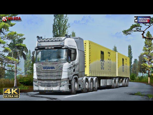 Truckers of Europe 3| narrow roads of linz| realistic HD gameplay