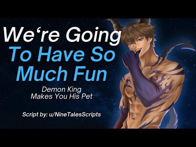 Demon King Makes You His Pet [M4A] [ASMR] [Hero Listener] [Dominant] [Sarcastic] [Playing with you]