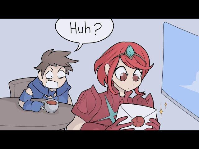 Pyra joins Smash Ultimate & Isabelle friends | comic