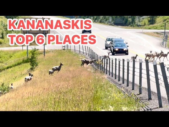 6 BEST PLACES TO VISIT IN KANANASKIS COUNTRY, Alberta, Canada - Travel Video