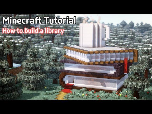 Minecraft Tutorial | How to build a library