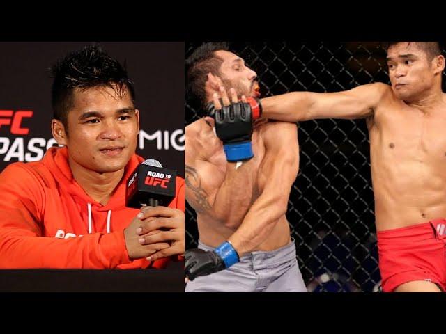 Jeka Saragih Reacts to KO win over Pawan Maan Singh at Road to UFC Ep.2