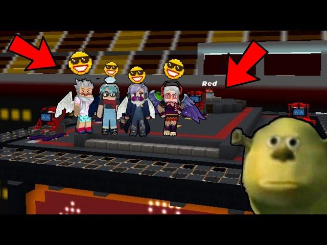 1 NOOB vs 4 Legends but.. in Eggwars New Map  (Blockman GO)