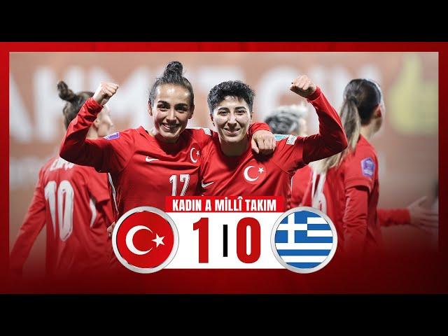 Kadın A Millî Takım Maç Özeti | Türkiye 1-0 Yunanistan | UEFA Uluslar B Ligi