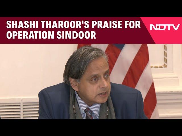 Shashi Tharoor Speech | Shashi Tharoor's "Don't Work For Government" Reply To Pahalgam Question