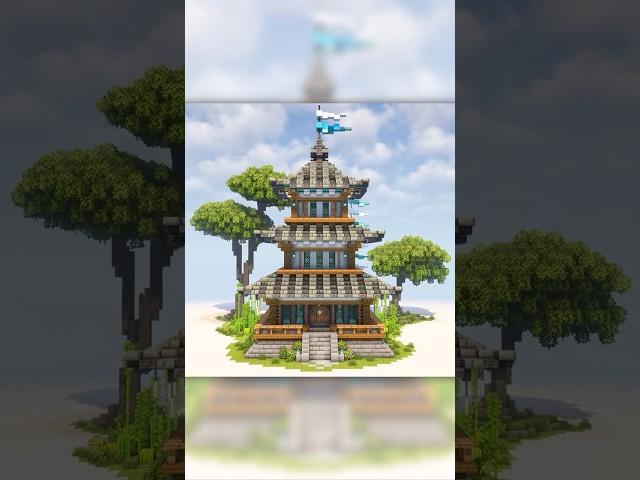 Fantasy Air Shrine #minecraft #minecraftbuilding #minecraftbuilds