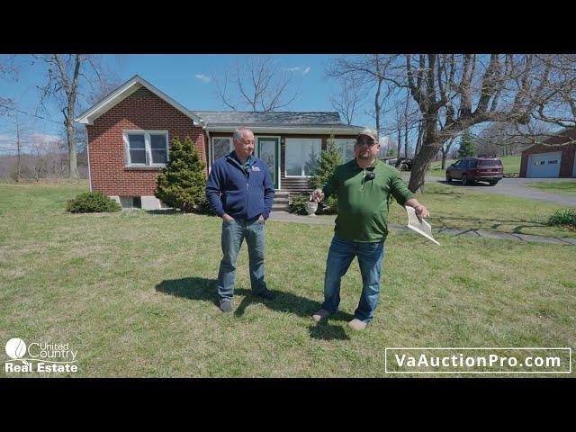 SOLD - Beautiful Farm for Auction on Black Ridge Rd. in Floyd, VA