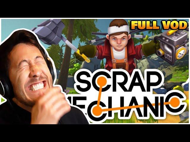 Markiplier Plays Scrap Mechanic Survival W/Friends (FULL TWITCH VOD)