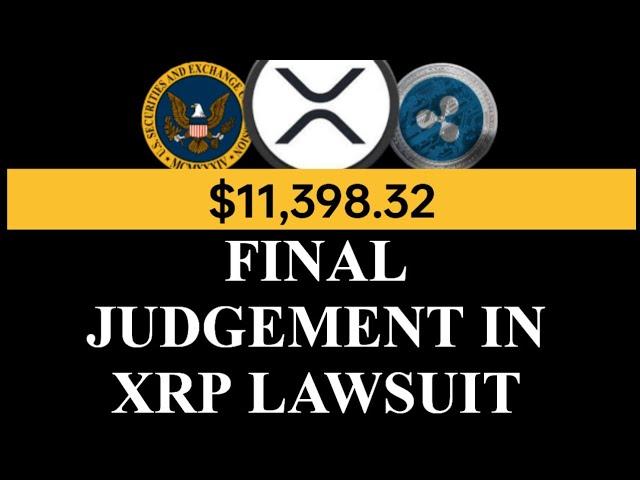 XRP SOARS TO $11,398.32 AS SEC PROPOSES LANDMARK SETTLEMENT WITH RIPPLE CEO!