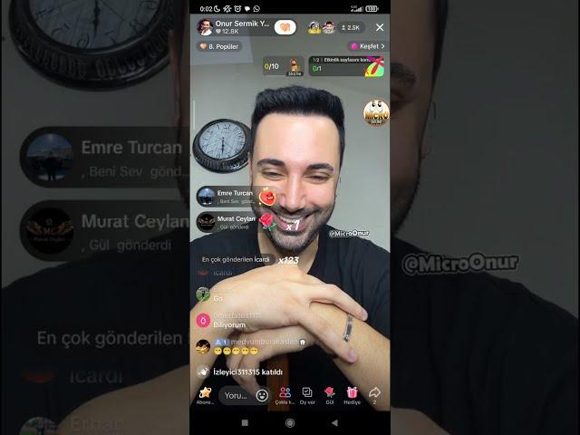  Onur Sermik 26.09.2024 (Part 1/3) Tiktok Canlı Yayın