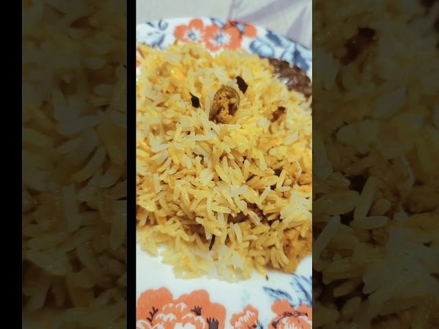 Dum biryani in Hyderabadi style  || like share and subscribe #viral #ytshorts #ytshorts #food