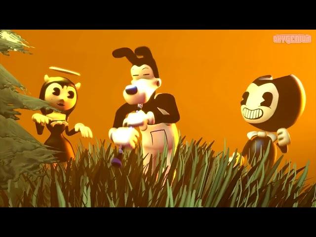 SFM БЕНДИ НАРИСОВАН БЫЛ   ПЕСНЯ Бенди и Чернильная Машина RUS Bendy And The In