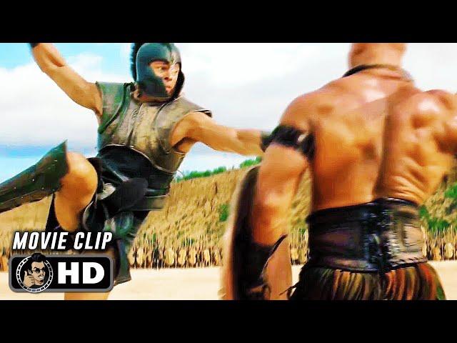 Achilles Vs Boagrius Fight Scene | TROY (2004) Brad Pitt, Movie CLIP HD