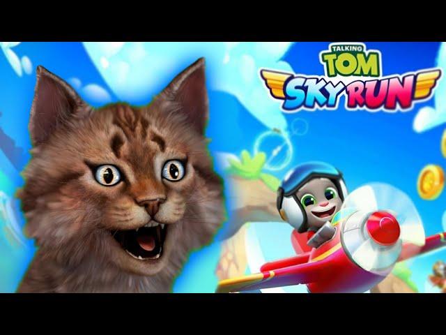 Говорящий Том: Воздушный Бег - Talking Tom Sky Run