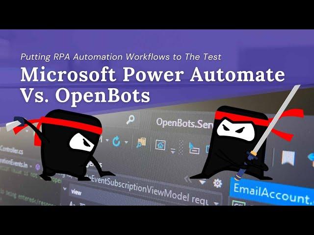 Microsoft Power Automate Vs. OpenBots RPA Platform