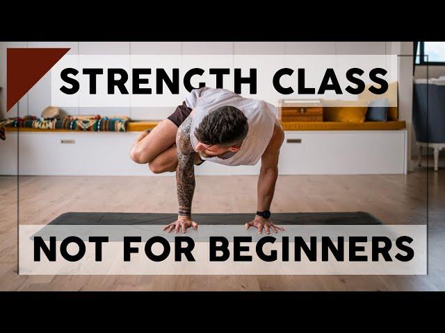 60 Min Vinyasa Flow Yoga for Serious Strength and Awareness (Not for Beginners!)