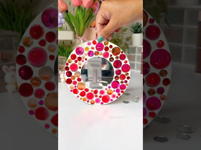 Mirror Mosaic art#diy #craft #shortviral #artshorts #mosaic #diycrafts