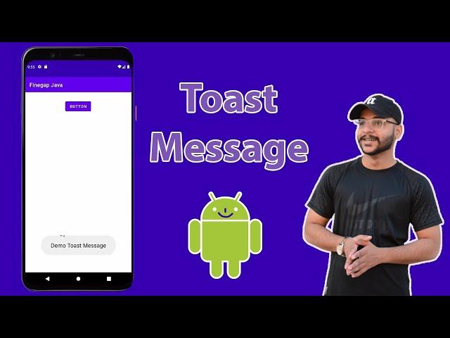 How to Show Toast Message in Android Studio | Toast Demo in Android Studio