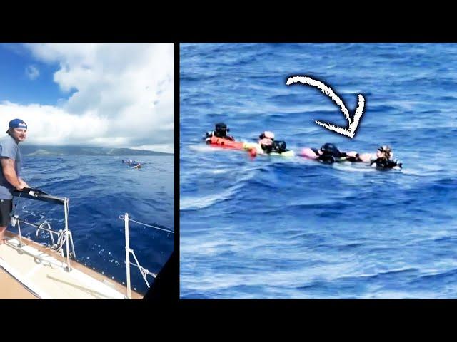 Couple Finds 5 Stranded Scuba Divers