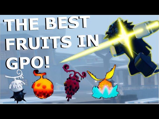 [GPO] Fruits YOU Should be Using! (Update 9 Tier List)