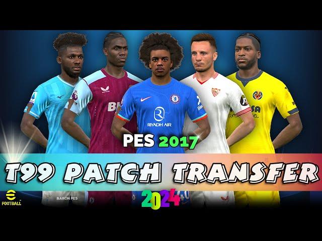 PES 2017 Option File T99 Patch V16.1