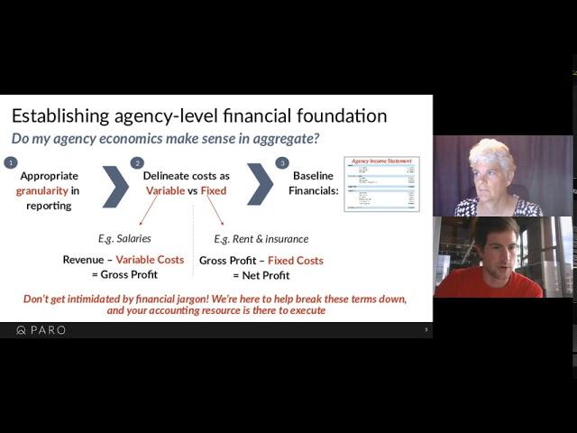 Communo X Paro: Understanding Agency Finance & Accounting