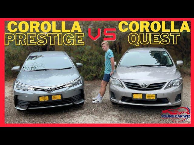 Corolla Prestige vs Corolla Quest | Full Comparison | Young Car Wiz