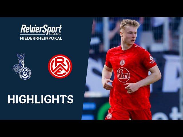 MSV Duisburg - Rot-Weiss Essen (1-2) Tor Highlights | Zusammenfassung | Niederrheinpokal FINALE 2025