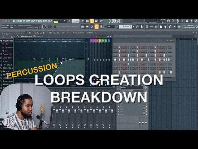 Creating Percussion Loops/ Gospel Loops in FL Studio 20!