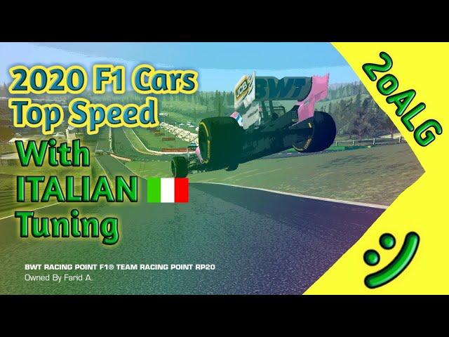 Real Racing 3 - 2020 All F1 Cars top speed