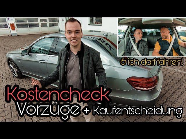 Jans Mercedes E350 - "RENTNER-TAXI" oder DICKER BENZ für kleines Geld!? | + CRASH!