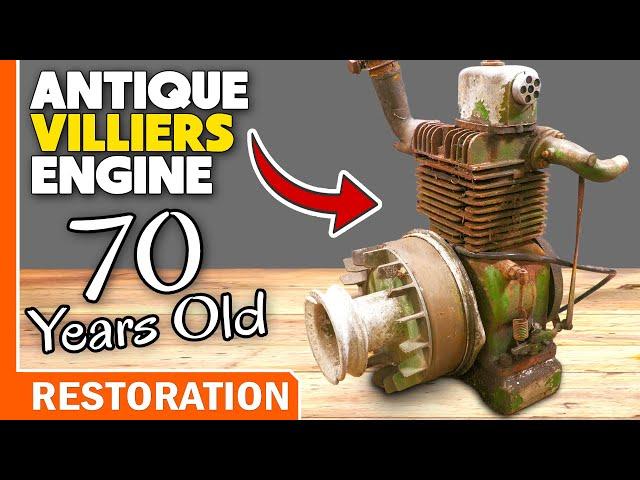 Antique Villiers Engine Restoration - Will it Ever Run Again?