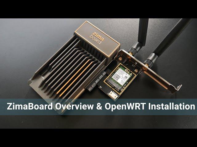 Zimaboard Overview - OpenWRT Installation & Performance Test