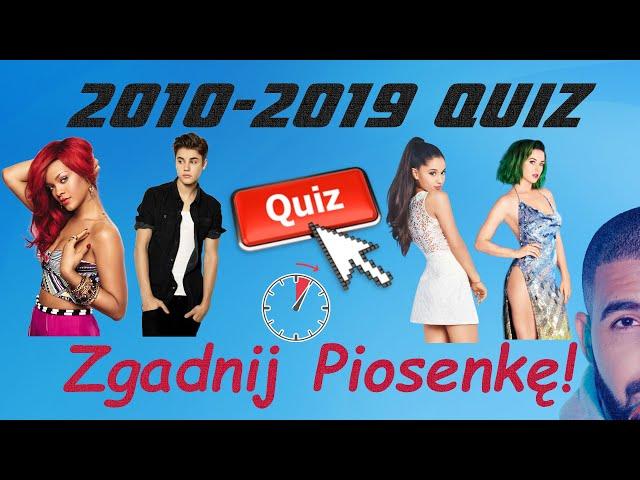 Party Quiz - Guess The Song 2010's