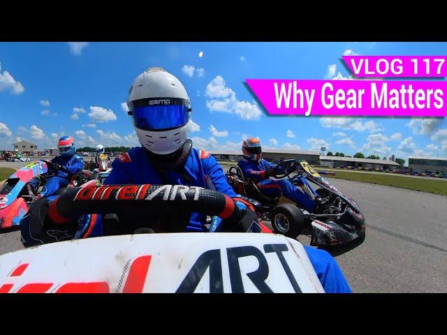 Don't Do This! Choose The Right Gear - Kart Vlog - Briggs LO206 Racing [Vlog 117]