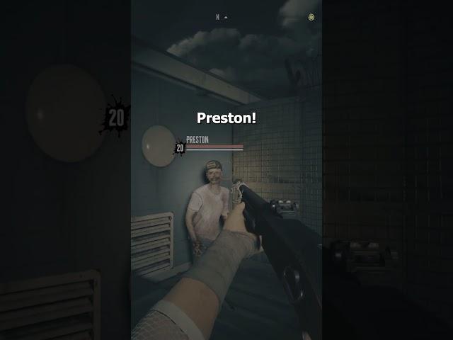 Preston turns up at the right time... #shorts #gaming #deadisland2