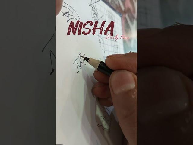 ⭐prity  logo nisha #ytshort #calligraphy #signature #viral #trending #youtubeshort #magic #nisha